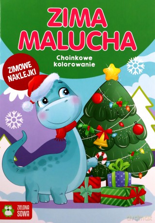 Choinkowe kolorowanie. Zima malucha [KSIĄŻKA]