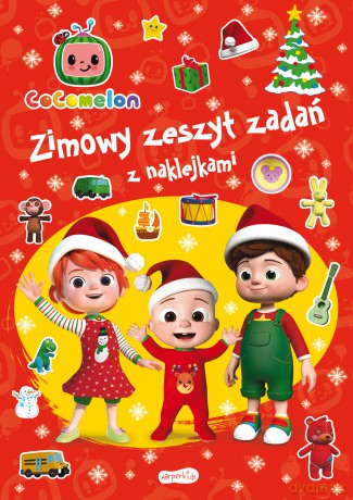 Cocomelon. Zimowy zeszyt zadań z naklejkami [KSIĄŻKA]