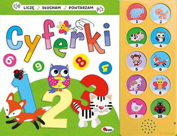 CYFERKI. Liczę, słucham, powtarzam - Elżbieta Korolkiewicz [KSIĄŻKA]