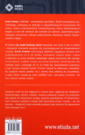 Czy nadal kochamy życie - Erich Fromm [KSIĄŻKA]