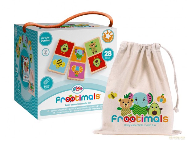 Domino drewniane Frootimals