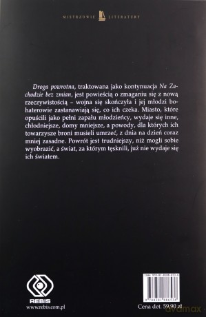 Droga powrotna - Erich Maria Remarque [KSIĄŻKA]