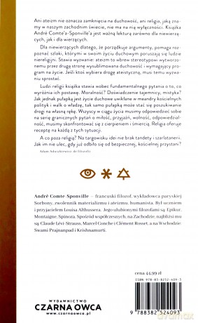Duchowość ateistyczna. Wprowadzenie do duchowości bez Boga - André Comte-Sponville [KSIĄŻKA]