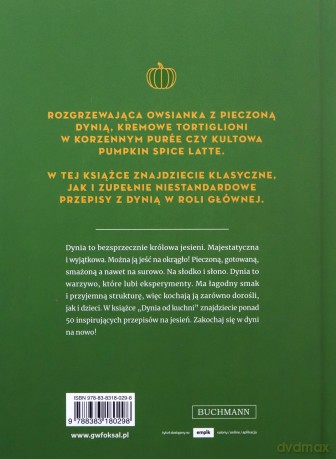 Dynia od kuchni. 50 przepisów na jesień [KSIĄŻKA]