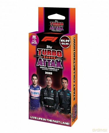 F1 Turbo Attax Booster Box z kartami [FIGURKA]