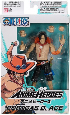 ANIME HEROES ONE PIECE PORTGAS D. ACE [FIGURKA]
