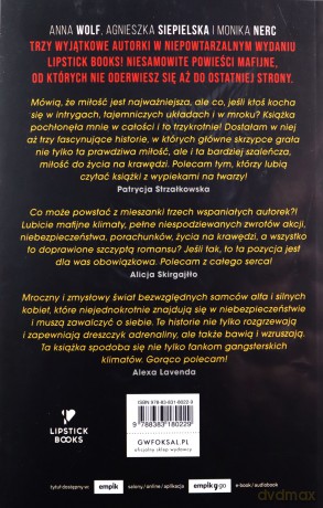 Gangsterzy. Zrodzeni z mroku - Anna Wolf, Agnieszka Siepielska, Monika Nerc [KSIĄŻKA]