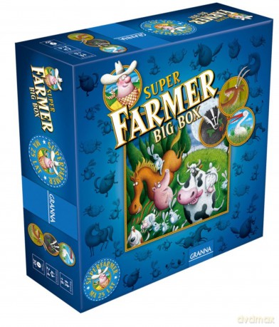 Gra Superfarmer Big box [GRA PLANSZOWA]