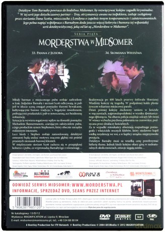 Morderstwa w Midsomer sezon 5 odc. 33-34: Panna z jeziora / Słomiana wiedźma [DVD]