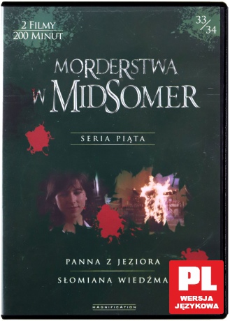Morderstwa w Midsomer sezon 5 odc. 33-34: Panna z jeziora / Słomiana wiedźma [DVD]