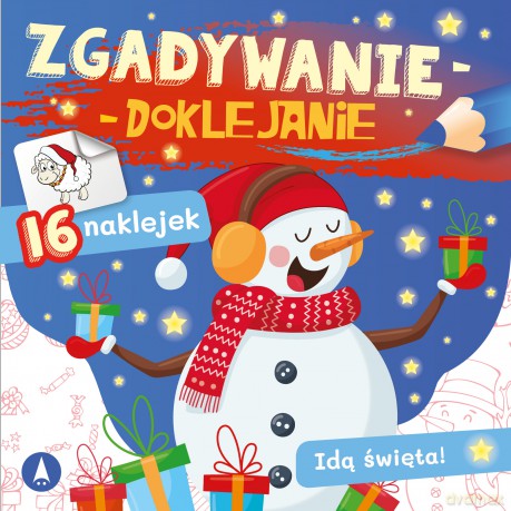 Idą święta. Zgadywanie-doklejanie - Sabina Grabias [KSIĄŻKA]