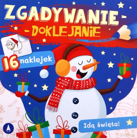 Idą święta. Zgadywanie-doklejanie - Sabina Grabias [KSIĄŻKA]