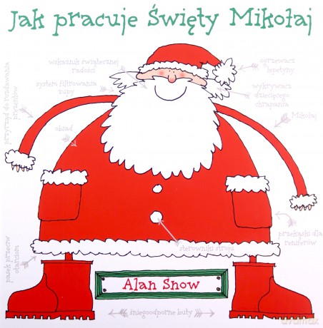 Jak pracuje Święty Mikołaj - Alan Snow [KSIĄŻKA]