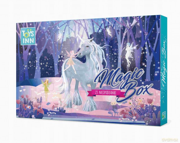 Kalendarz adwentowy gumki do mazania puzzle STN 7557
