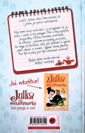 Koledzy z plaży. Julka mała weterynarka (Tom 5) - Rebecca Johnson [KSIĄŻKA]