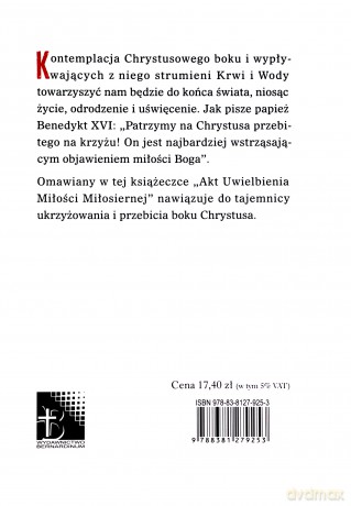 Krew i Woda Zbawiciela. Ratunek i lekarstwo - Paweł Warchoł [KSIĄŻKA]
