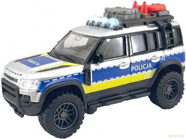 Land Rover policja 12,5 cm Majorette Grand