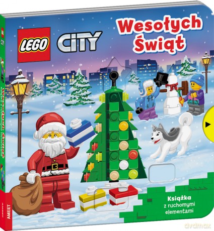 LEGO city Wesołych świąt Książka z ruchomymi elementami PPS-6003 [KSIĄŻKA]