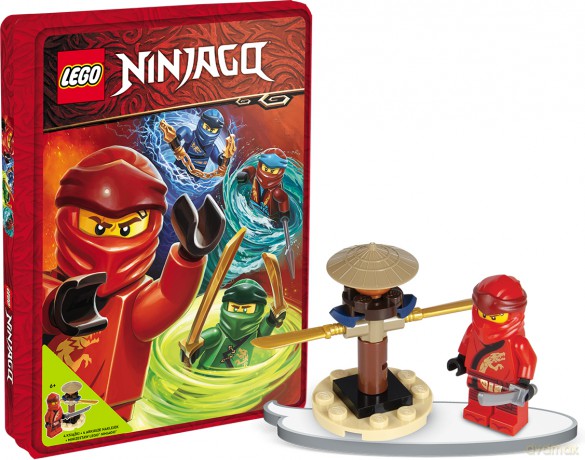 LEGO ninjago Zestaw książek z klockami lego Z TIN-6705 [KSIĄŻKA]