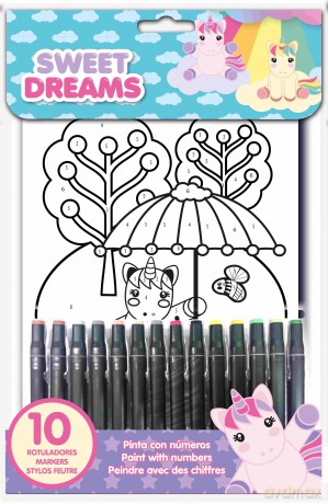 Malowanie po numerkach Sweet Dreams KL11317