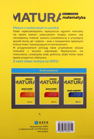 Matematyka. Matura 2023 [KSIĄŻKA]