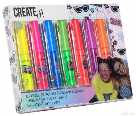 Neonowe błyszczyki Create it! 7 kolorów