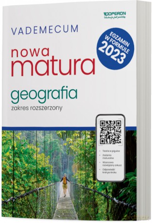 Nowa matura 2023 Geografia Vademecum zakres rozszerzony - Janusz Stasiak, Zbigniew Zaniewicz [KSIĄŻKA]