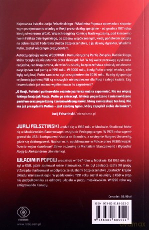 Od Dzierżyńskiego do Putina. Służby specjalne Rosji w walce o dominację nad światem 1917-2036 - Jurij Felsztinski, Władimir Popow [KSIĄŻKA]