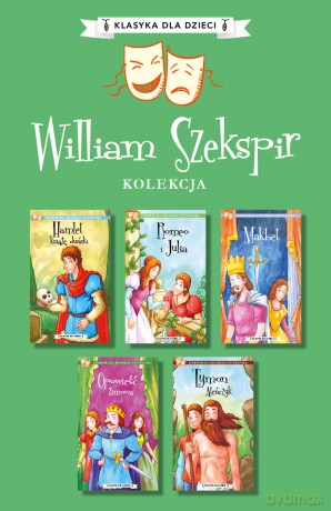 Pakiet Klasyka dla dzieci. William Szekspir (Tomy 1-5) - William Szekspir [KSIĄŻKA]