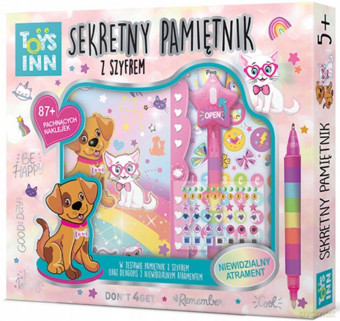 Pamiętnik Secret Message Pets STN 7649