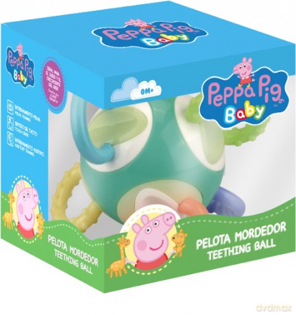 Piłeczka do gryzienia Peppa Pig