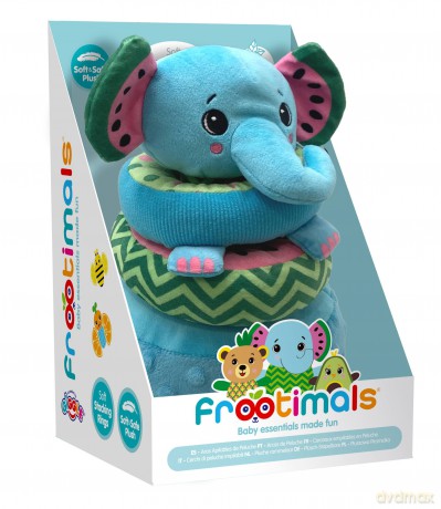 Pluszowa piramidka do układania Frootimals melany melephant