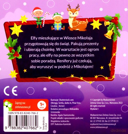 Pracowite elfy. Świąteczne opowieści [KSIĄŻKA]