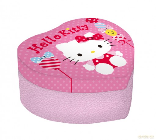 Pudełko na biżuterię z lusterkiem PU Hello Kitty HK50035