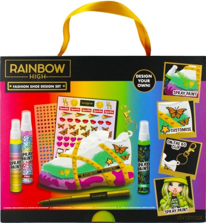 Sneakers do dekorowania Rainbow high