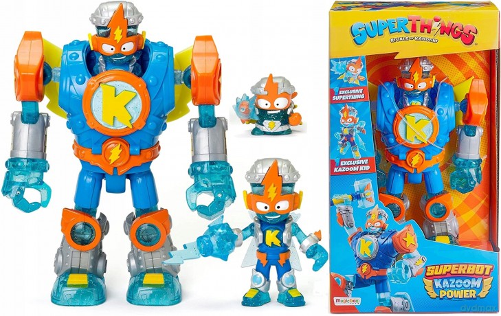 SuperThings Superbot Blue Kazoom Power [FIGURKA]