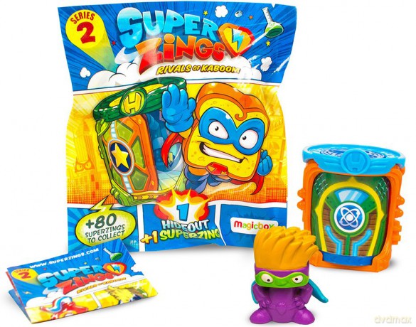 SuperZings Hideout Domek Kryjówka z Figurką seria 2 [FIGURKA]