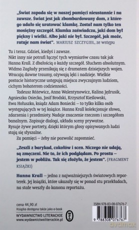 Szczegóły znaczące - Hanna Krall [KSIĄŻKA]