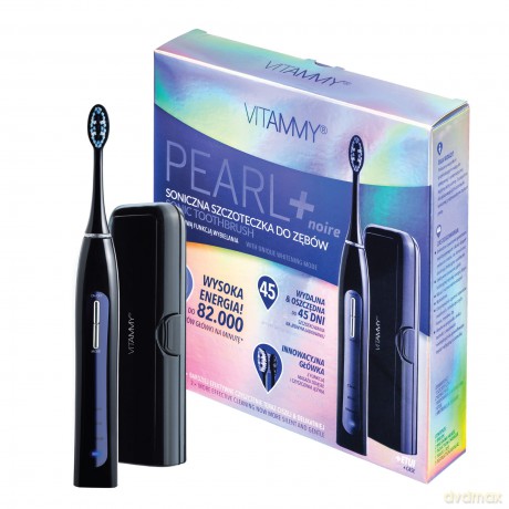 Szczoteczka soniczna VITAMMY Pearl + noire z etui