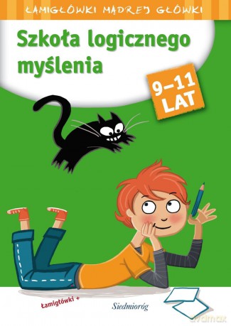 Szkoła logicznego myślenia. Łamigłówki mądrej główki - Roger Rougier [KSIĄŻKA]