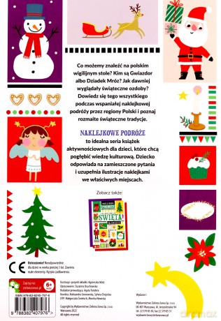 Święta w Polsce. Naklejkowe podróże [KSIĄŻKA]
