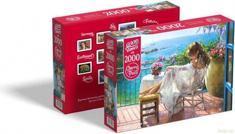 TIMARO 2000 el. Beauty and Blue Sea [PUZZLE]