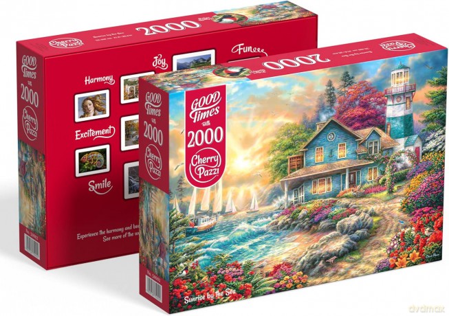 TIMARO 2000 el. Cherry Pazzi Sunrise by the sea 50002 [PUZZLE]