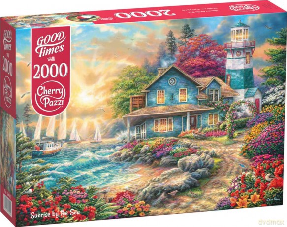 TIMARO 2000 el. Cherry Pazzi Sunrise by the sea 50002 [PUZZLE]