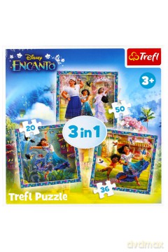 TREFL 3w1 Bohaterowie magicznego Encanto 34866 [PUZZLE]