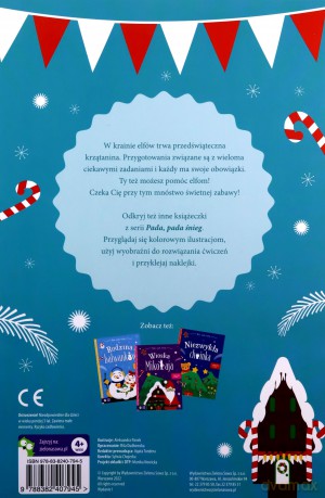 W krainie elfów. Pada, pada śnieg - Rita Dudkowska [KSIĄŻKA]