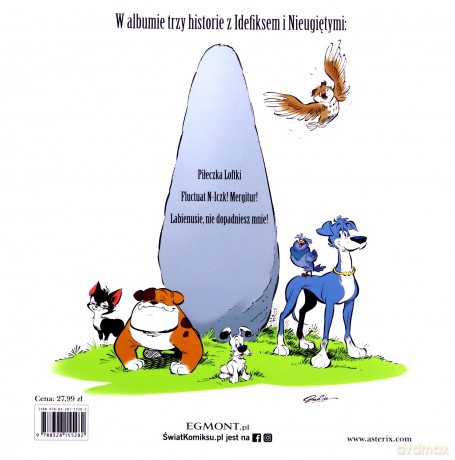 W tej dzielnicy żadnej łaciny! Idefix i Nieugięci (Tom 1) [KSIĄŻKA]