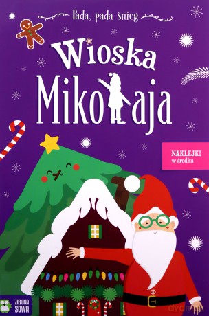 W wiosce Mikołaja. Pada, pada śnieg - Rita Dudkowska [KSIĄŻKA]