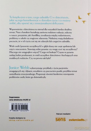 Wypełnić pustkę. Pokonaj skutki zaniedbania emocjonalnego z dzieciństwa - Jonice Webb, Christine Musello [KSIĄŻKA]