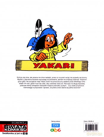 Yakari i biały bizon (Tom 2) - Derib, Job [KSIĄŻKA]